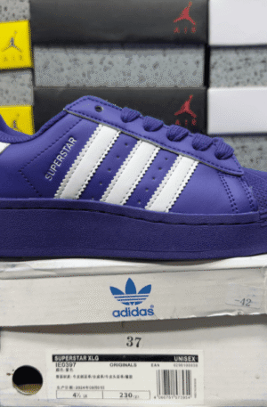 Tênis Adidas Superstar XLG (Roxo)