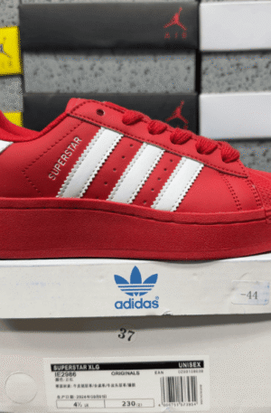 Tênis Adidas Superstar XLG (Vermelho)