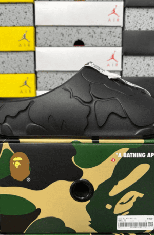 A Bathing Ape Bape Slide #1 (Preta)