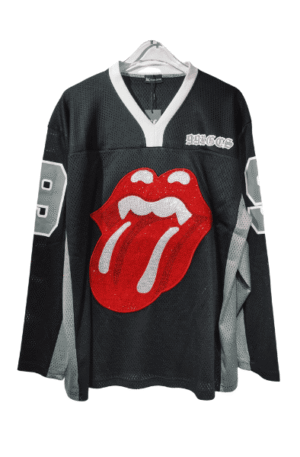 Camisa Manga Longa Chrome hearts Rolling stones jersey