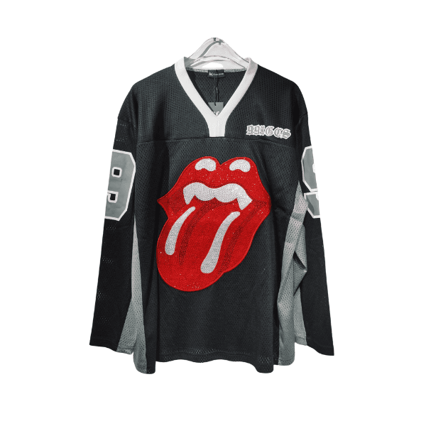 Camisa Manga Longa Chrome hearts Rolling stones jersey