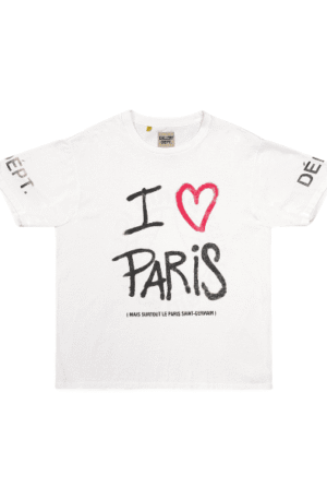 Camisa Gallery Dept. x Paris Saint-Germain "I Love Paris"