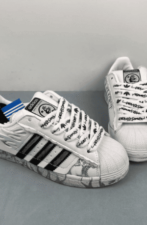 Tênis Hellstar X Adidas Superstar (Branco)