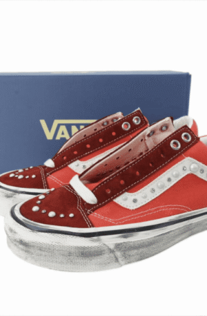 Tênis Vans OTW Old Skool Reissue 36 X Satoshi Nakamoto (Laranja)