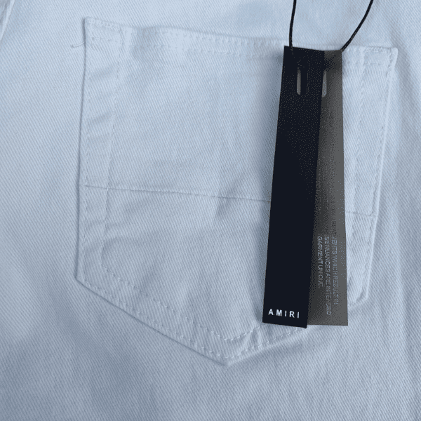 Calça Jeans Flare Amiri Branco - Imagem 4