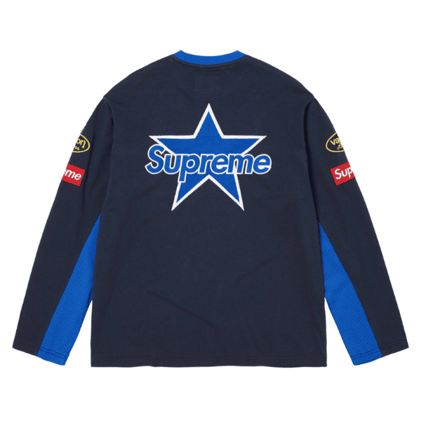 Camisa Manga Longa Supreme x Vanson Leathers L/S Top - Imagem 3