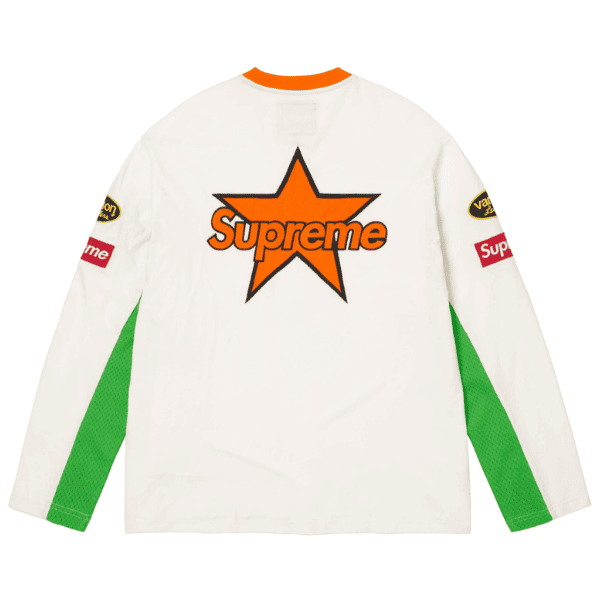 Camisa Manga Longa Supreme x Vanson Leathers L/S Top - Imagem 7