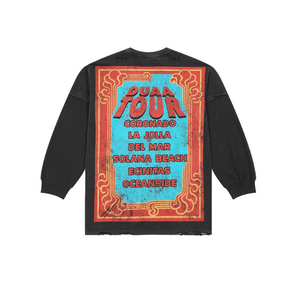 Camisa Manga Longa DUAA World Tour LS - Imagem 2