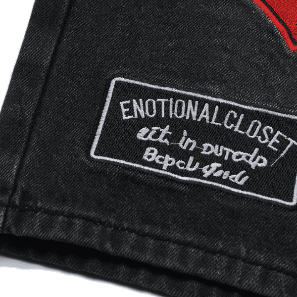 Short Mixed Emotions Danger' Patch - Imagem 6