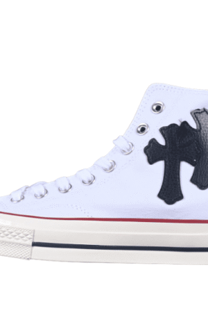 Tênis Chrome Hearts × Converse Chuck 70 Hing (Branco)