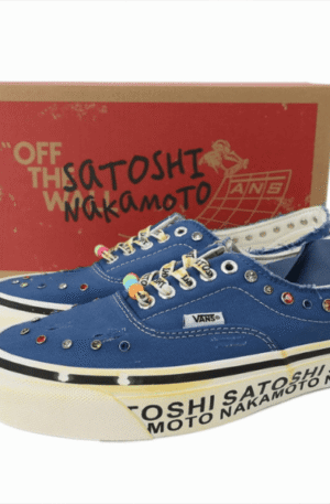 Tênis Satoshi Nakamoto x Vans OTW Era 95 "Round Lucky Charm"