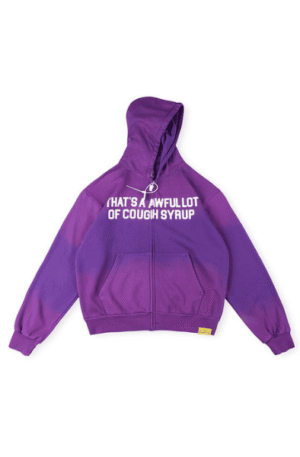 Jaqueta That's A Awful Lot Of Cough Syrup (Roxo)
