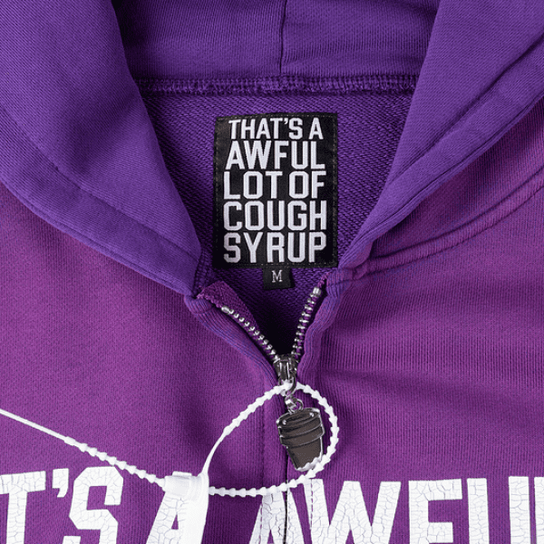Jaqueta That's A Awful Lot Of Cough Syrup (Roxo) - Imagem 3