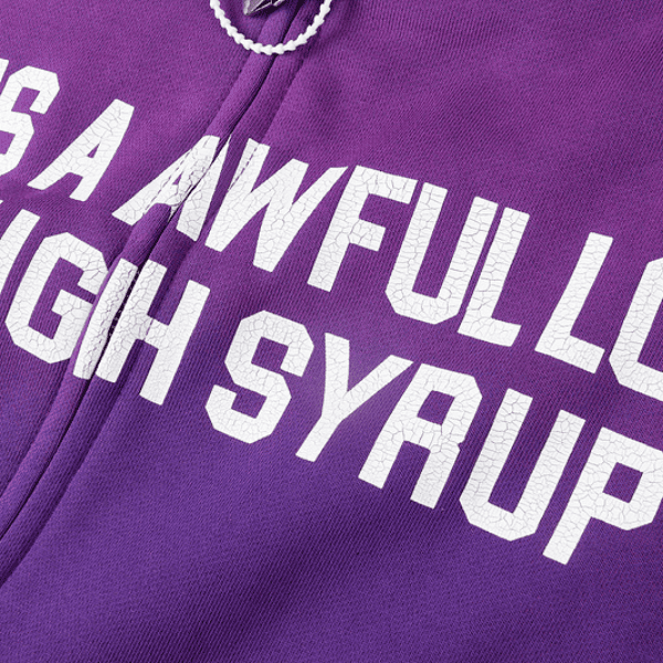 Jaqueta That's A Awful Lot Of Cough Syrup (Roxo) - Imagem 5