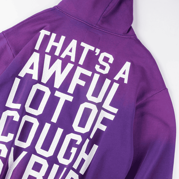 Jaqueta That's A Awful Lot Of Cough Syrup (Roxo) - Imagem 7