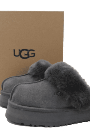 Pantufa UGG Disquette (Cinza)