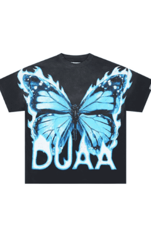 Camisa DUAA Boxy Fit Butterfly
