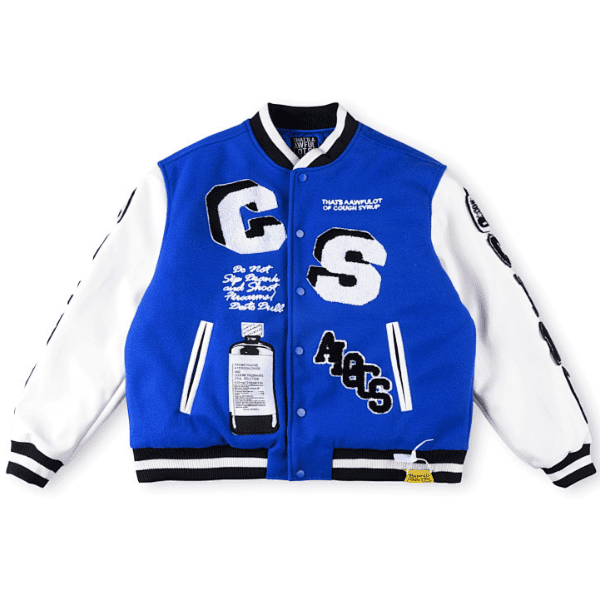 Jaqueta Varsity That's A Awful Lot Of Cough Syrup - Imagem 6